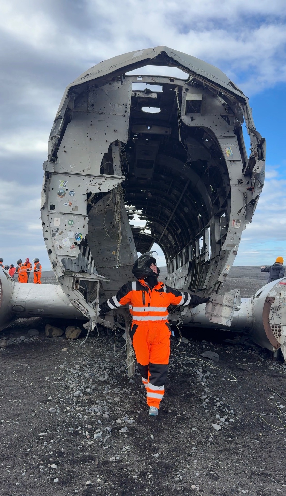 Exploring the Sólheimasandur plane wreck on Iceland's South Coast